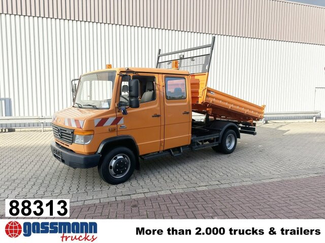 Mercedes-Benz Vario 813 D 4x2 Doka, Meiller Kipper - Kamion vetëshkarkues: foto 1 Mercedes-Benz Vario 813 D 4x2 Doka, Meiller Kipper - Kamion vetëshkarkues: foto 1