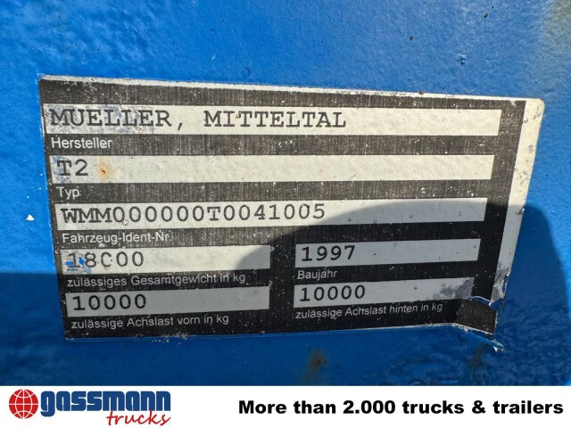 Müller-Mitteltal T2 - Rimorkio me plan ngarkimi të ulët: foto 3 Müller-Mitteltal T2 - Rimorkio me plan ngarkimi të ulët: foto 3