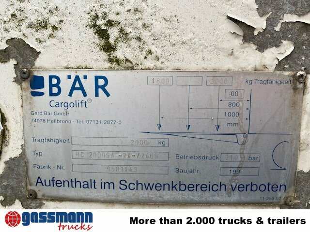 ROHR KA 18 - Rimorkio frigorifer: foto 5 ROHR KA 18 - Rimorkio frigorifer: foto 5