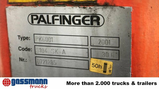Renault D 180.75 4x2 mit Kran Palfinger PK6001 - Kamion me karroceri të hapur, Kamion me vinç: foto 3 Renault D 180.75 4x2 mit Kran Palfinger PK6001 - Kamion me karroceri të hapur, Kamion me vinç: foto 3