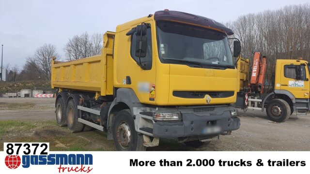 Renault Kerax 380.26 6x4, Bordmatik links - Kamion vetëshkarkues: foto 1 Renault Kerax 380.26 6x4, Bordmatik links - Kamion vetëshkarkues: foto 1