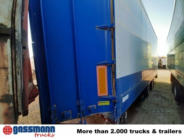 SCHIER Kofferanhänger mit Hubboden - Rimorkio me vagonetë të mbyllur: foto 2 SCHIER Kofferanhänger mit Hubboden - Rimorkio me vagonetë të mbyllur: foto 2