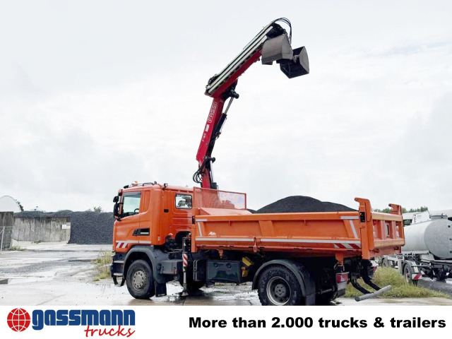 Scania G 450 4x2, Bordmatik, Kran Fassi F185A.2.24, - Kamion vetëshkarkues, Kamion me vinç: foto 4 Scania G 450 4x2, Bordmatik, Kran Fassi F185A.2.24, - Kamion vetëshkarkues, Kamion me vinç: foto 4