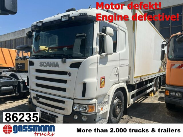 Scania G420 6x2, Liftachse, Hiab LBW, Motor defekt! - Kamion vagonetë: foto 1 Scania G420 6x2, Liftachse, Hiab LBW, Motor defekt! - Kamion vagonetë: foto 1