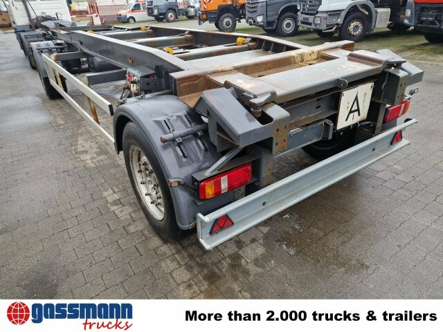 Schmitz Cargobull ACF 18 S, Schlittenabroller bis 7 m Beh. - Rimorkio roll-off/ Skip loader: foto 2 Schmitz Cargobull ACF 18 S, Schlittenabroller bis 7 m Beh. - Rimorkio roll-off/ Skip loader: foto 2