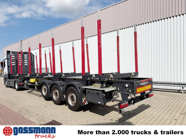 Schwarzmüller 3-Achs Holzauflieger, Liftachse, MEHRFACH - Gjysem rimorkio për transport druri: foto 5 Schwarzmüller 3-Achs Holzauflieger, Liftachse, MEHRFACH - Gjysem rimorkio për transport druri: foto 5