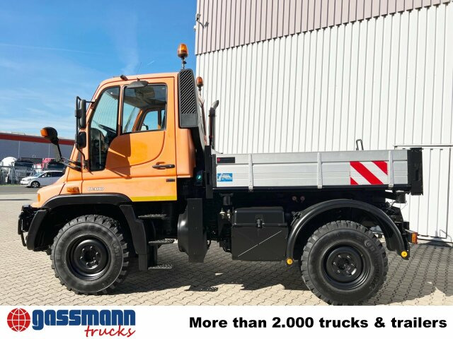 Unimog U 300 4x4, Kipper, Kommunalhydraulik, - Kamion me karroceri të hapur, Mjet bujqësor/ Special: foto 2 Unimog U 300 4x4, Kipper, Kommunalhydraulik, - Kamion me karroceri të hapur, Mjet bujqësor/ Special: foto 2