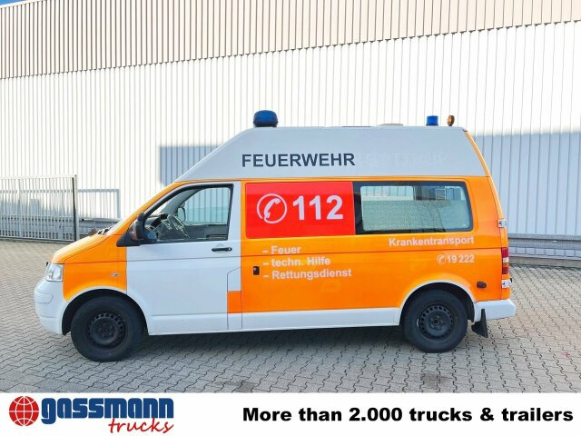 Volkswagen T5 2.5 TDI 4x2, Krankenwagen - Ambulancë: foto 4 Volkswagen T5 2.5 TDI 4x2, Krankenwagen - Ambulancë: foto 4