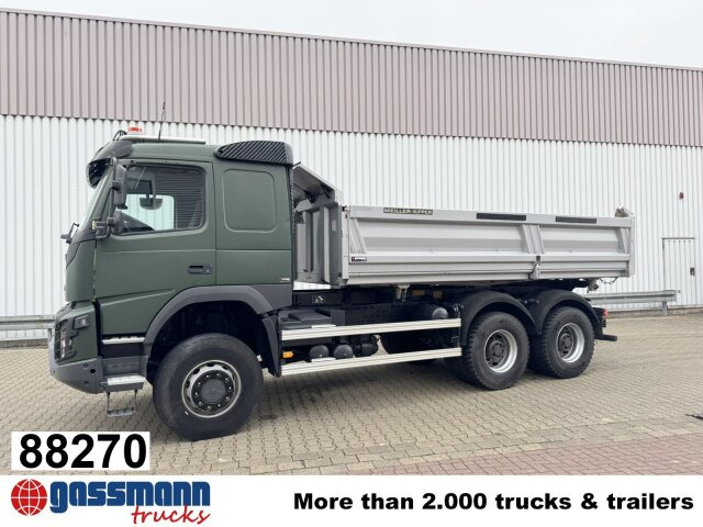 Volvo FMX 460 6x6, Meiller Bordmatik, Funk - Kamion vetëshkarkues: foto 1 Volvo FMX 460 6x6, Meiller Bordmatik, Funk - Kamion vetëshkarkues: foto 1