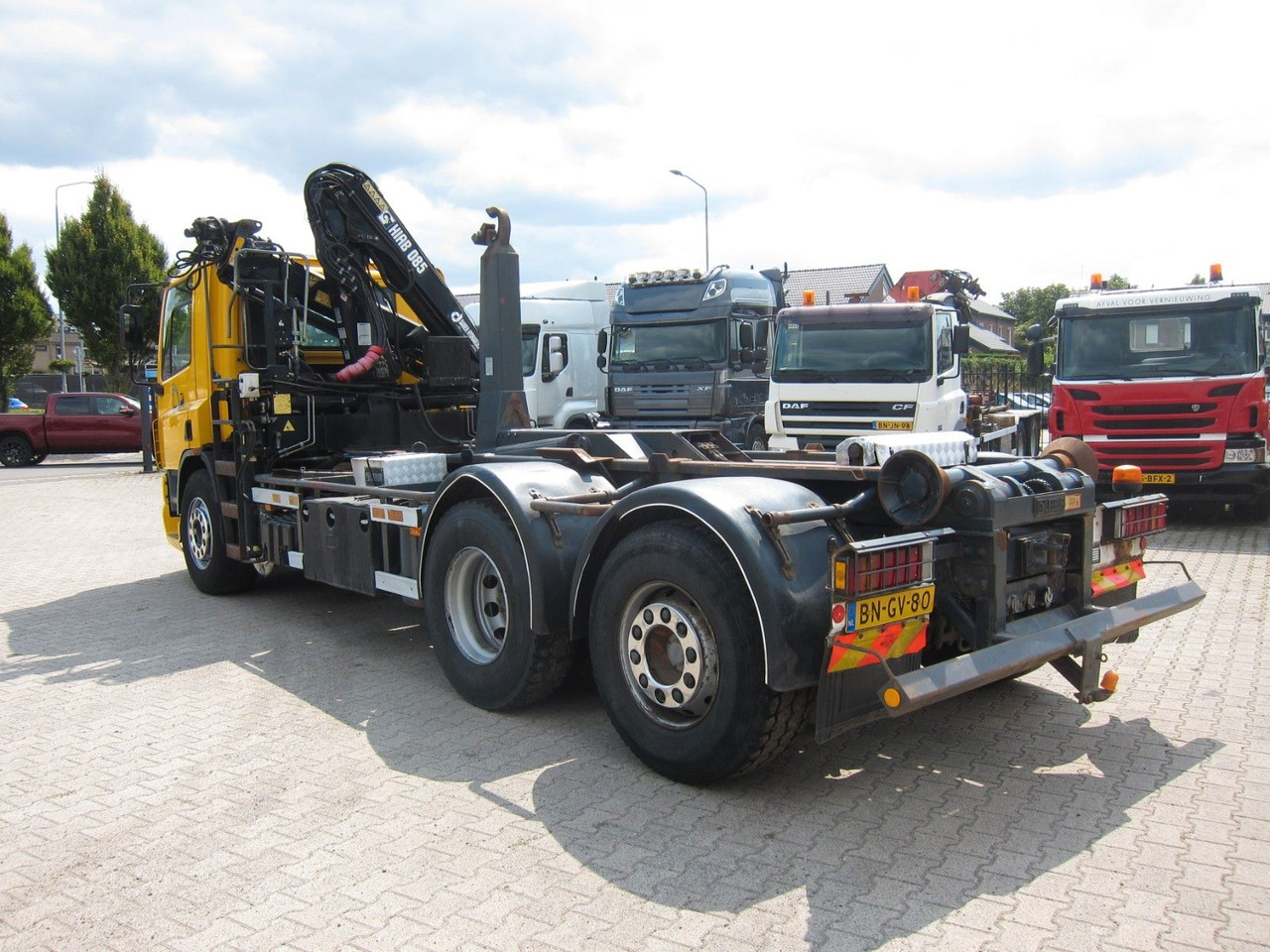 DAF CF 75 310 6X2*4 Hiab Kran Haken Manual Funk E3 - Kamion vetëngarkues, Kamion me vinç: foto 3 DAF CF 75 310 6X2*4 Hiab Kran Haken Manual Funk E3 - Kamion vetëngarkues, Kamion me vinç: foto 3