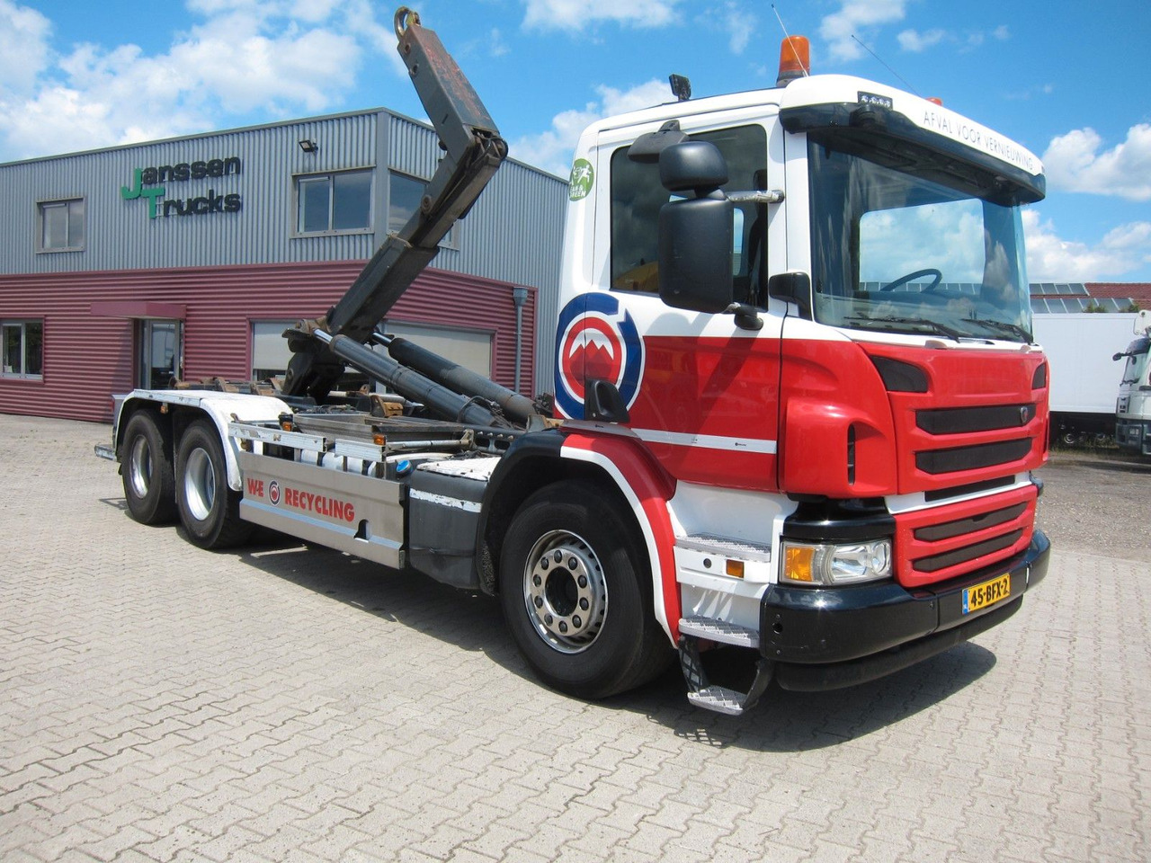 Scania P410 CB6X2 HSA Hyva 22T Haken E6 Liftachse - Kamion vetëngarkues: foto 1 Scania P410 CB6X2 HSA Hyva 22T Haken E6 Liftachse - Kamion vetëngarkues: foto 1