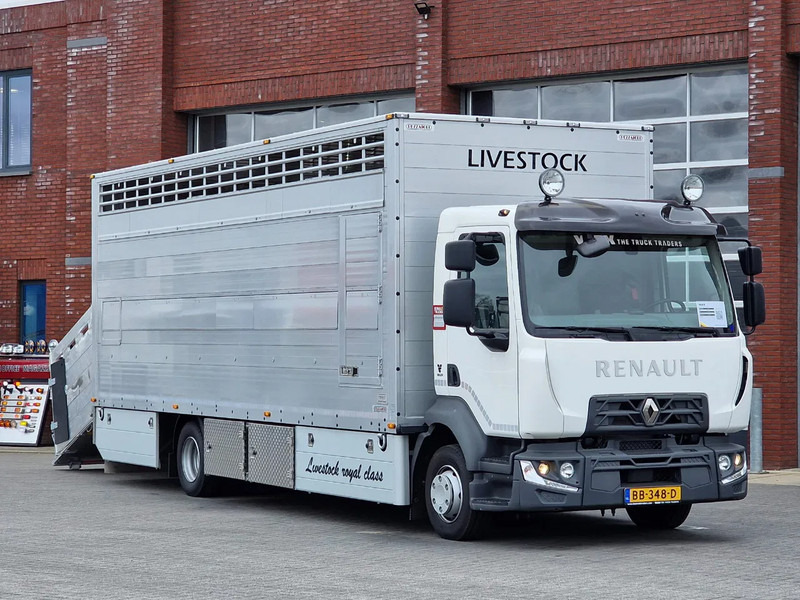 Renault Midlum D210 4x2 - NEW - Pezzaioli 1 deck - Ventilation - 17.9M2 - Ramp - Euro6d - Kamion bagëtish: foto 1 Renault Midlum D210 4x2 - NEW - Pezzaioli 1 deck - Ventilation - 17.9M2 - Ramp - Euro6d - Kamion bagëtish: foto 1
