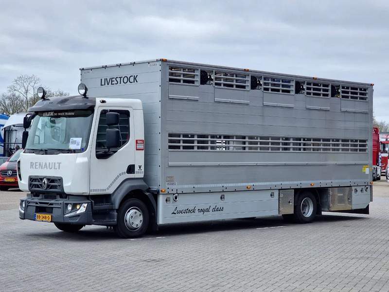 Renault Midlum D210 4x2 - NEW - Pezzaioli 1 deck - Ventilation - 17.9M2 - Ramp - Euro6d - Kamion bagëtish: foto 4 Renault Midlum D210 4x2 - NEW - Pezzaioli 1 deck - Ventilation - 17.9M2 - Ramp - Euro6d - Kamion bagëtish: foto 4