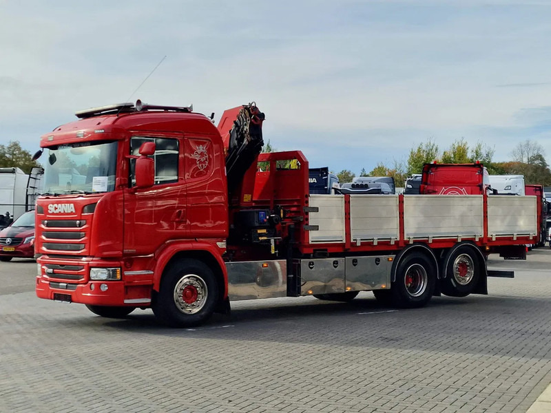 Scania G450 6x2*4 - HMF 2620 K5 Crane with remote - Retarder - Steering axle - Kamion me vinç: foto 4 Scania G450 6x2*4 - HMF 2620 K5 Crane with remote - Retarder - Steering axle - Kamion me vinç: foto 4
