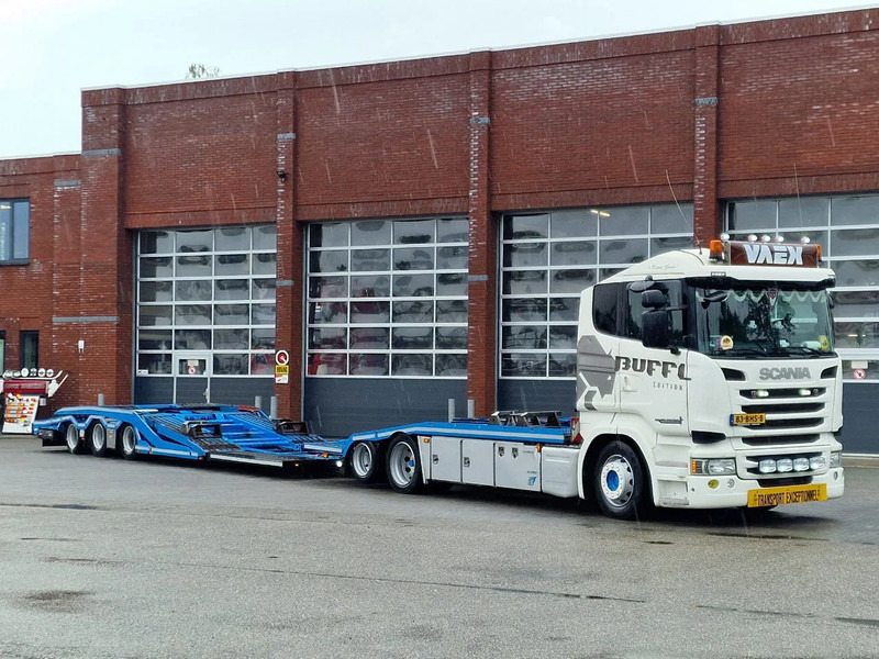 Scania R450 6x2 Trucktransporter GS Meppel + Trailer 2008 - Perfect condition - Retarder - Autotransportues: foto 2 Scania R450 6x2 Trucktransporter GS Meppel + Trailer 2008 - Perfect condition - Retarder - Autotransportues: foto 2