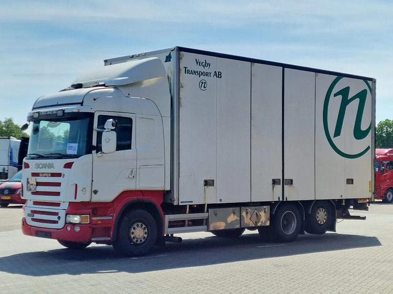 Scania R500 V8 Highline 6x2*4 - Box with side doors - Loadlift - Manual gearbox with retarder - Full air - Steering axle - Kamion vagonetë: foto 3 Scania R500 V8 Highline 6x2*4 - Box with side doors - Loadlift - Manual gearbox with retarder - Full air - Steering axle - Kamion vagonetë: foto 3