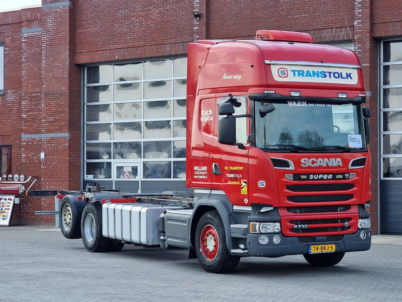 Scania R730 Topline 6x2*4 - Retarder - King of the Road - Night clima - Steering axle - Leather - Kamion kabinë-shasi: foto 1 Scania R730 Topline 6x2*4 - Retarder - King of the Road - Night clima - Steering axle - Leather - Kamion kabinë-shasi: foto 1