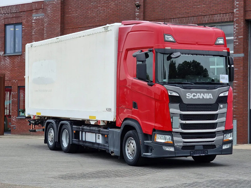 Scania S500 NGS B6X2NB BDF / Box / Loadinglift / Full air / retarder - Kamion vagonetë: foto 1 Scania S500 NGS B6X2NB BDF / Box / Loadinglift / Full air / retarder - Kamion vagonetë: foto 1