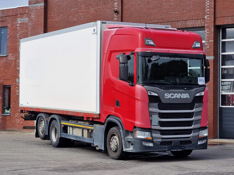 Scania S500 NGS Highline 6x2 - BDF - Full air - Loadlift - Box - Navi - Retarder - Transportjer kontejnerësh/ Kamion me karroceri të çmontueshme: foto 1 Scania S500 NGS Highline 6x2 - BDF - Full air - Loadlift - Box - Navi - Retarder - Transportjer kontejnerësh/ Kamion me karroceri të çmontueshme: foto 1