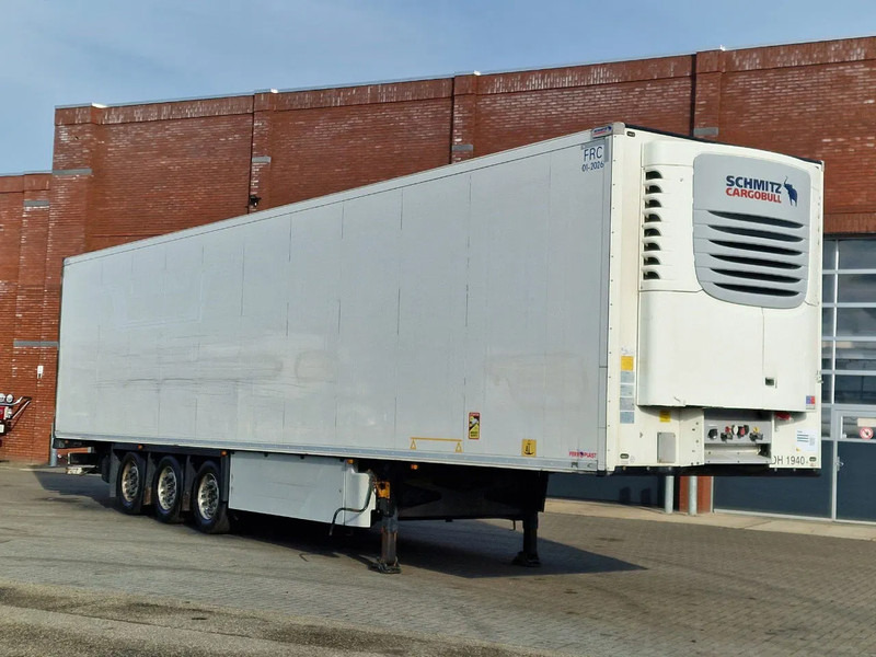 Schmitz Cargobull SCB*S3B - Frigo Schmitz - Hooks/Rohrbahnen/Vleeshang - ATP/FRC - Pallet box - Gjysmë rimorkio izotermike: foto 1 Schmitz Cargobull SCB*S3B - Frigo Schmitz - Hooks/Rohrbahnen/Vleeshang - ATP/FRC - Pallet box - Gjysmë rimorkio izotermike: foto 1