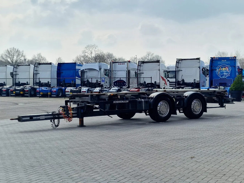 Schwarzmüller S08VLN3 - BDF trailer - 2 axle - Alloy wheels - Transportjer kontejnerësh/ Rimorkio me karroceri të çmontueshme: foto 3 Schwarzmüller S08VLN3 - BDF trailer - 2 axle - Alloy wheels - Transportjer kontejnerësh/ Rimorkio me karroceri të çmontueshme: foto 3
