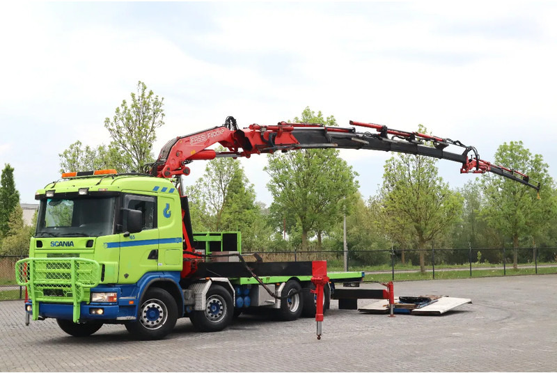 Scania R164-480 V8 8X4 | FASSI F600 | JIB | KRAN / CRANE - Kamion me vinç: foto 1 Scania R164-480 V8 8X4 | FASSI F600 | JIB | KRAN / CRANE - Kamion me vinç: foto 1