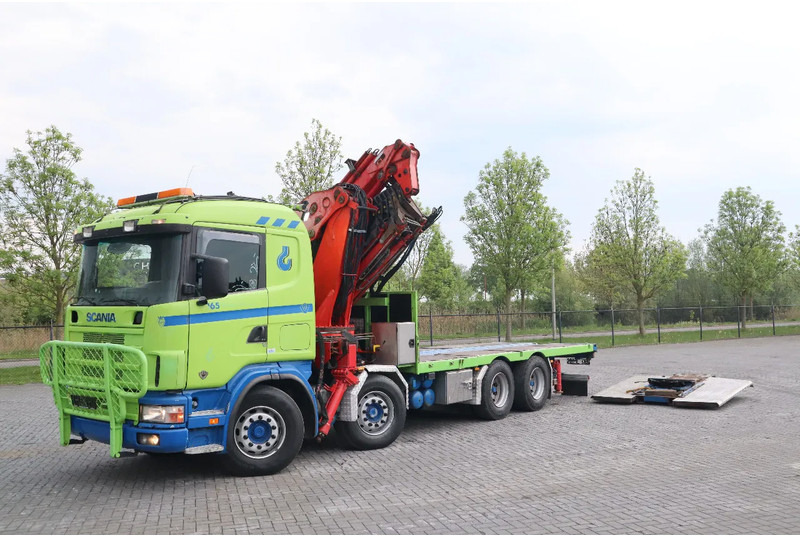Scania R164-480 V8 8X4 | FASSI F600 | JIB | KRAN / CRANE - Kamion me vinç: foto 4 Scania R164-480 V8 8X4 | FASSI F600 | JIB | KRAN / CRANE - Kamion me vinç: foto 4