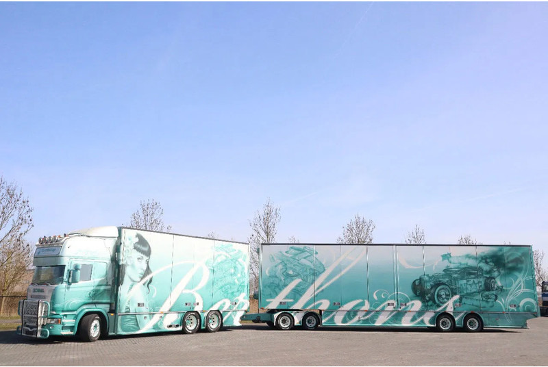 Scania R560 V8 | BERTHONS HOT ROD | CUSTOM SPECIAL TRUCK - Kamion vagonetë: foto 2 Scania R560 V8 | BERTHONS HOT ROD | CUSTOM SPECIAL TRUCK - Kamion vagonetë: foto 2