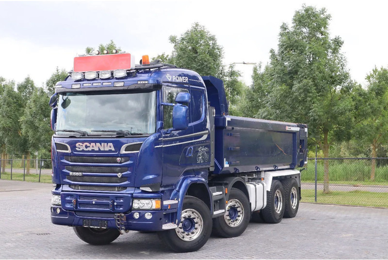 Scania R580 V8 | FULL STEEL | BIG AXLES | RETARDER | EURO 6 - Kamion vetëshkarkues: foto 2 Scania R580 V8 | FULL STEEL | BIG AXLES | RETARDER | EURO 6 - Kamion vetëshkarkues: foto 2