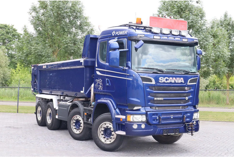 Scania R580 V8 | FULL STEEL | BIG AXLES | RETARDER | EURO 6 - Kamion vetëshkarkues: foto 4 Scania R580 V8 | FULL STEEL | BIG AXLES | RETARDER | EURO 6 - Kamion vetëshkarkues: foto 4
