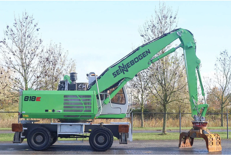 Sennebogen 818 E K9 ULM | SORTING GRAB | GOOD TIRES - Ekskavator për mbetje: foto 4 Sennebogen 818 E K9 ULM | SORTING GRAB | GOOD TIRES - Ekskavator për mbetje: foto 4