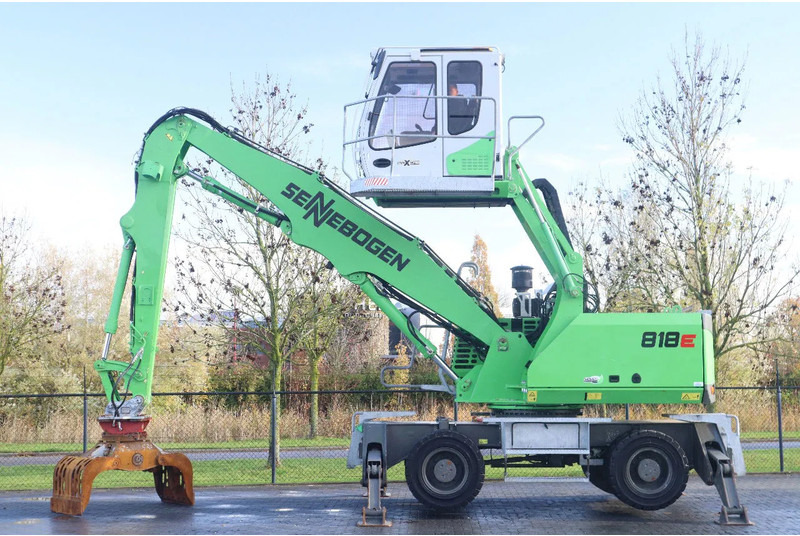 Sennebogen 818 E K9 ULM | SORTING GRAB | GOOD TIRES - Ekskavator për mbetje: foto 1 Sennebogen 818 E K9 ULM | SORTING GRAB | GOOD TIRES - Ekskavator për mbetje: foto 1
