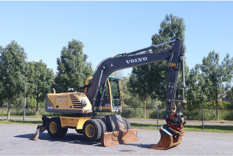 Volvo EW160B | EW 160 B | TILT ROTATOR | BUCKET | OUTRIGGERS | BLADE - Ekskavator me goma: foto 5 Volvo EW160B | EW 160 B | TILT ROTATOR | BUCKET | OUTRIGGERS | BLADE - Ekskavator me goma: foto 5