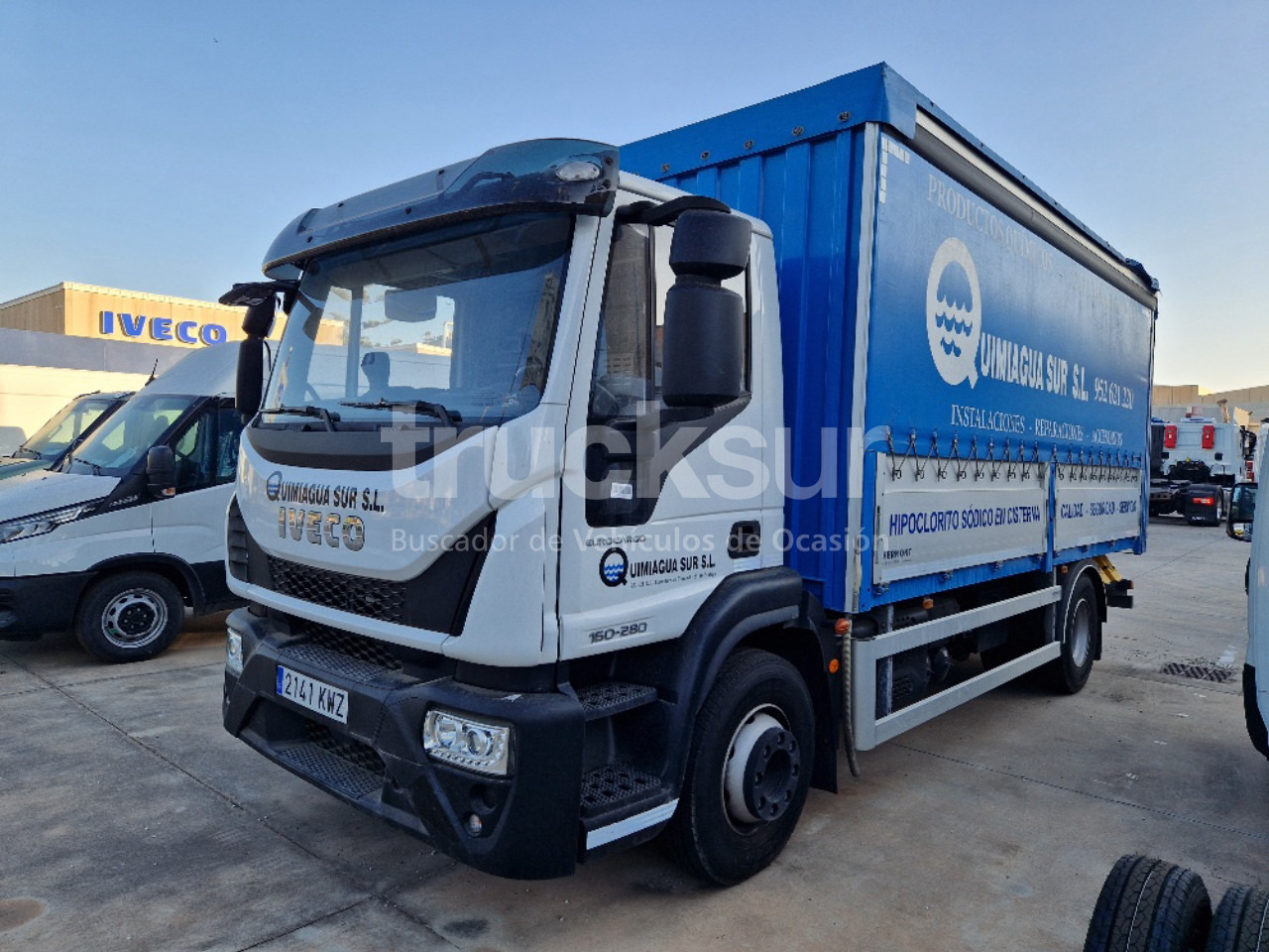 Kamion me tendë IVECO EUROCARGO160E28: foto 1