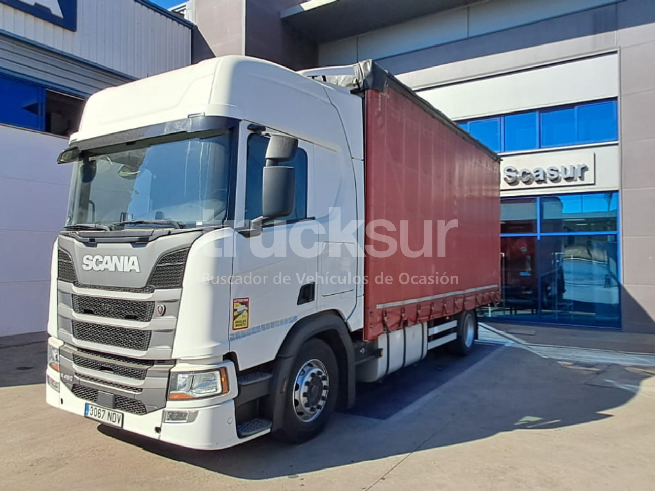 SCANIA R450.18 - Kamion me tendë: foto 1 SCANIA R450.18 - Kamion me tendë: foto 1