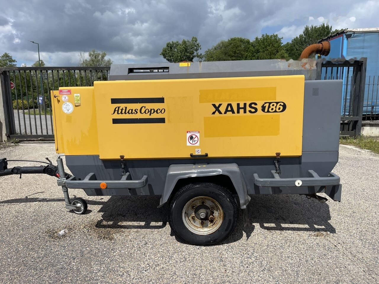 Atlas Copco XAHS 186 - Kompresor ajri: foto 1 Atlas Copco XAHS 186 - Kompresor ajri: foto 1