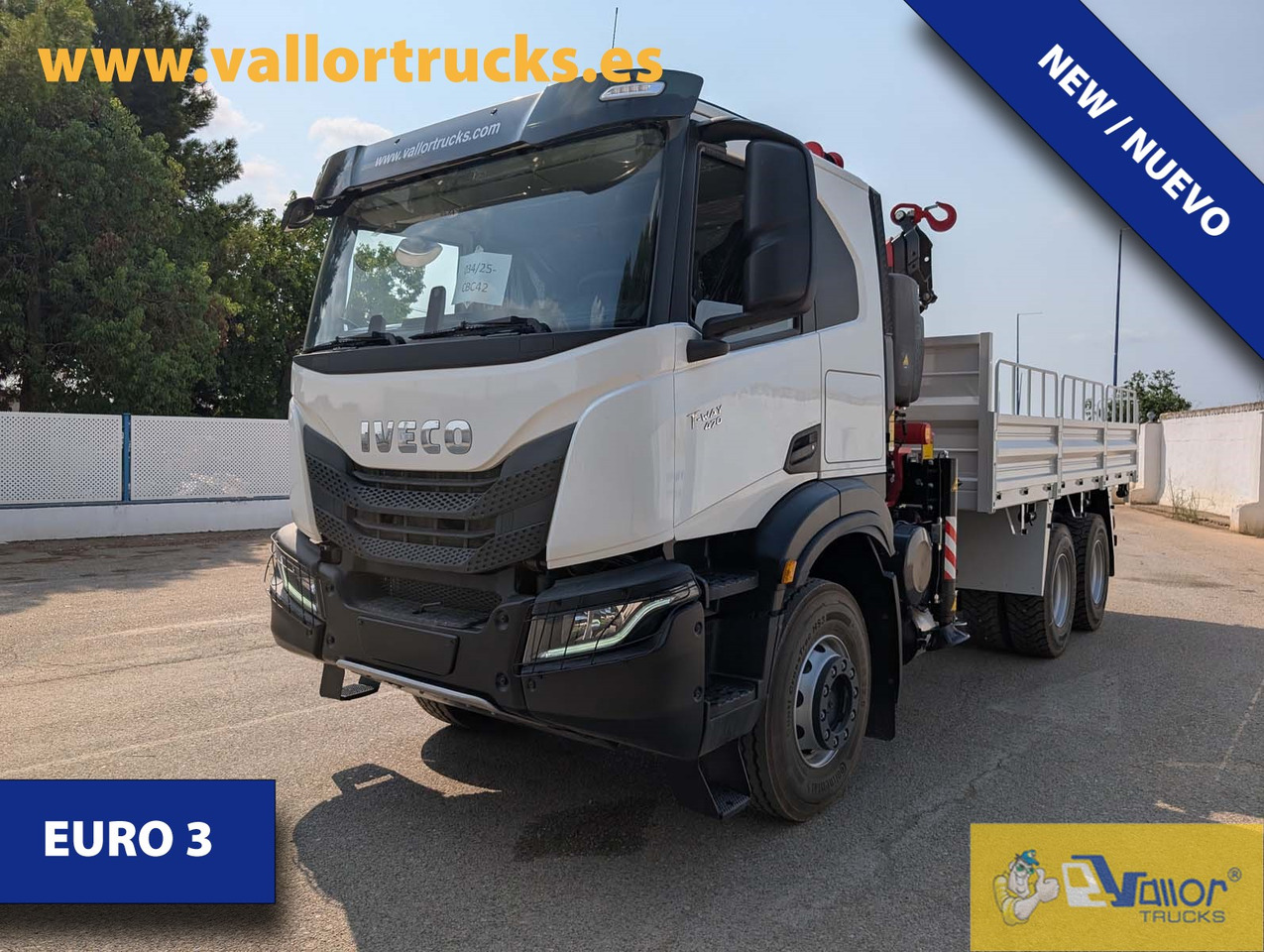IVECO TWAY 470 FASSI ONLY EXPORT OUT EU - Kamion me vinç: foto 1 IVECO TWAY 470 FASSI ONLY EXPORT OUT EU - Kamion me vinç: foto 1