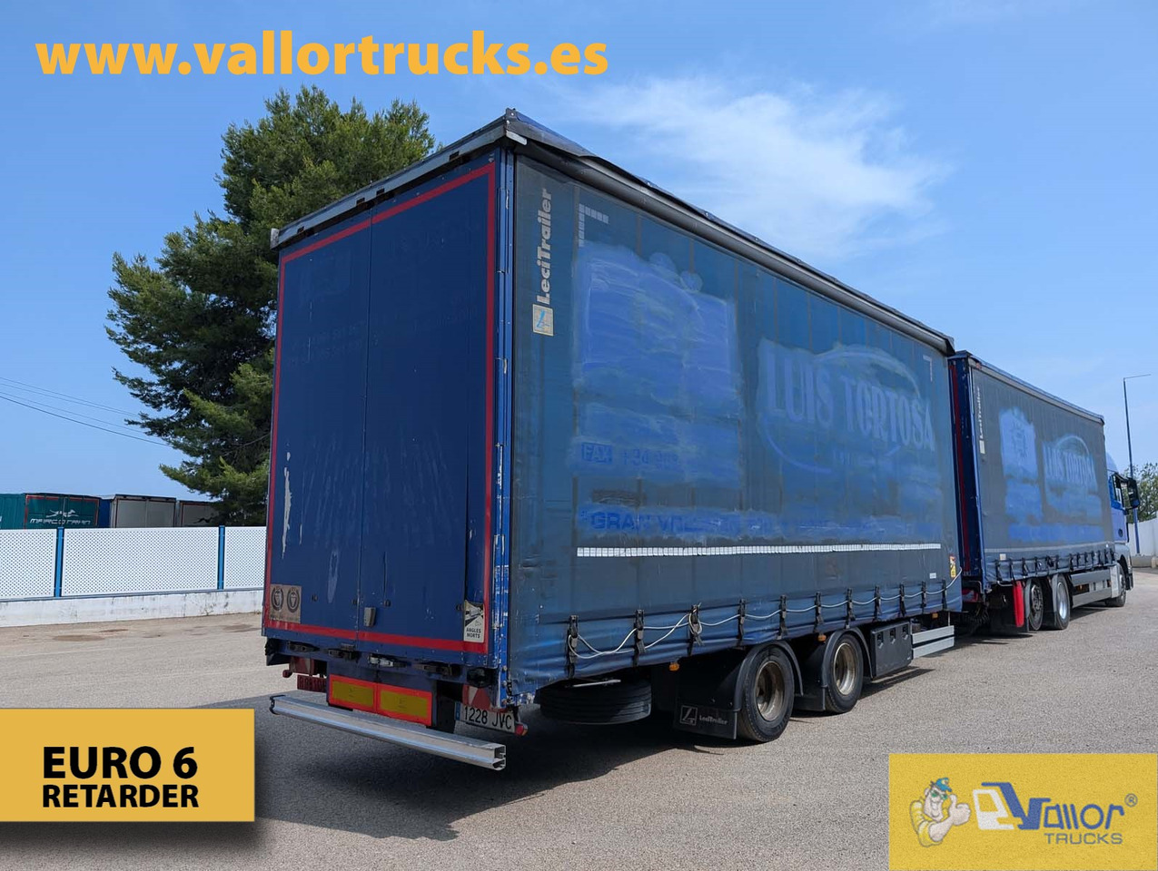 MAN TGX 26.440 - ROAD TRAIN - Kamion me tendë: foto 3 MAN TGX 26.440 - ROAD TRAIN - Kamion me tendë: foto 3