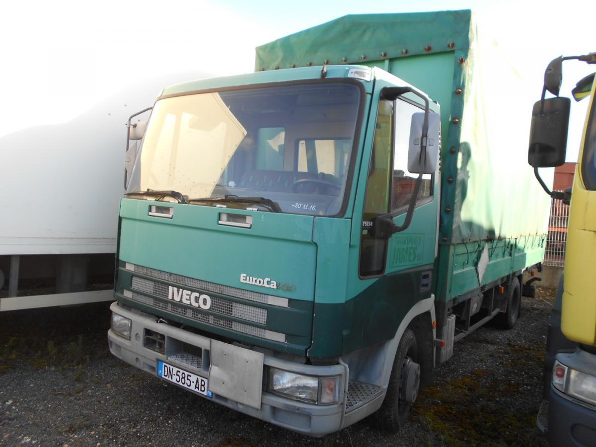 Iveco Eurocargo 75E14 - Kamion me tendë: foto 1 Iveco Eurocargo 75E14 - Kamion me tendë: foto 1