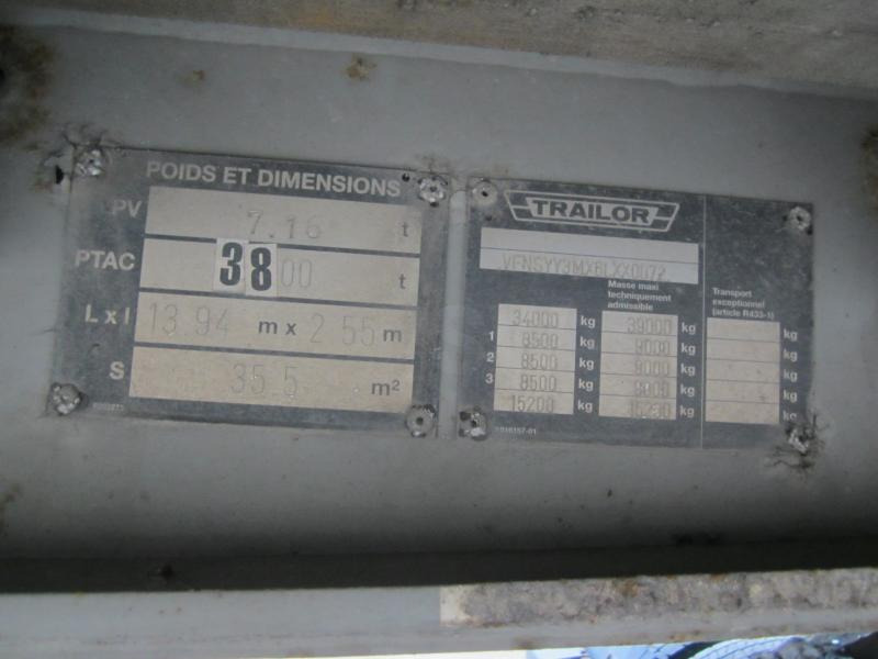 Trailor  - Gjysmë rimorkio me tendë: foto 3 Trailor  - Gjysmë rimorkio me tendë: foto 3