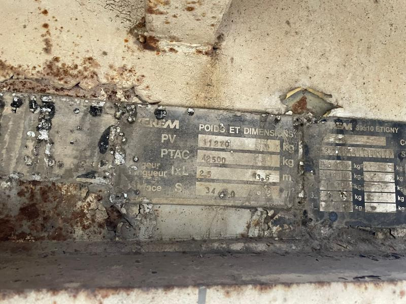 Gjysmë rimorkio me plan ngarkimi të ulët Verem: foto 10