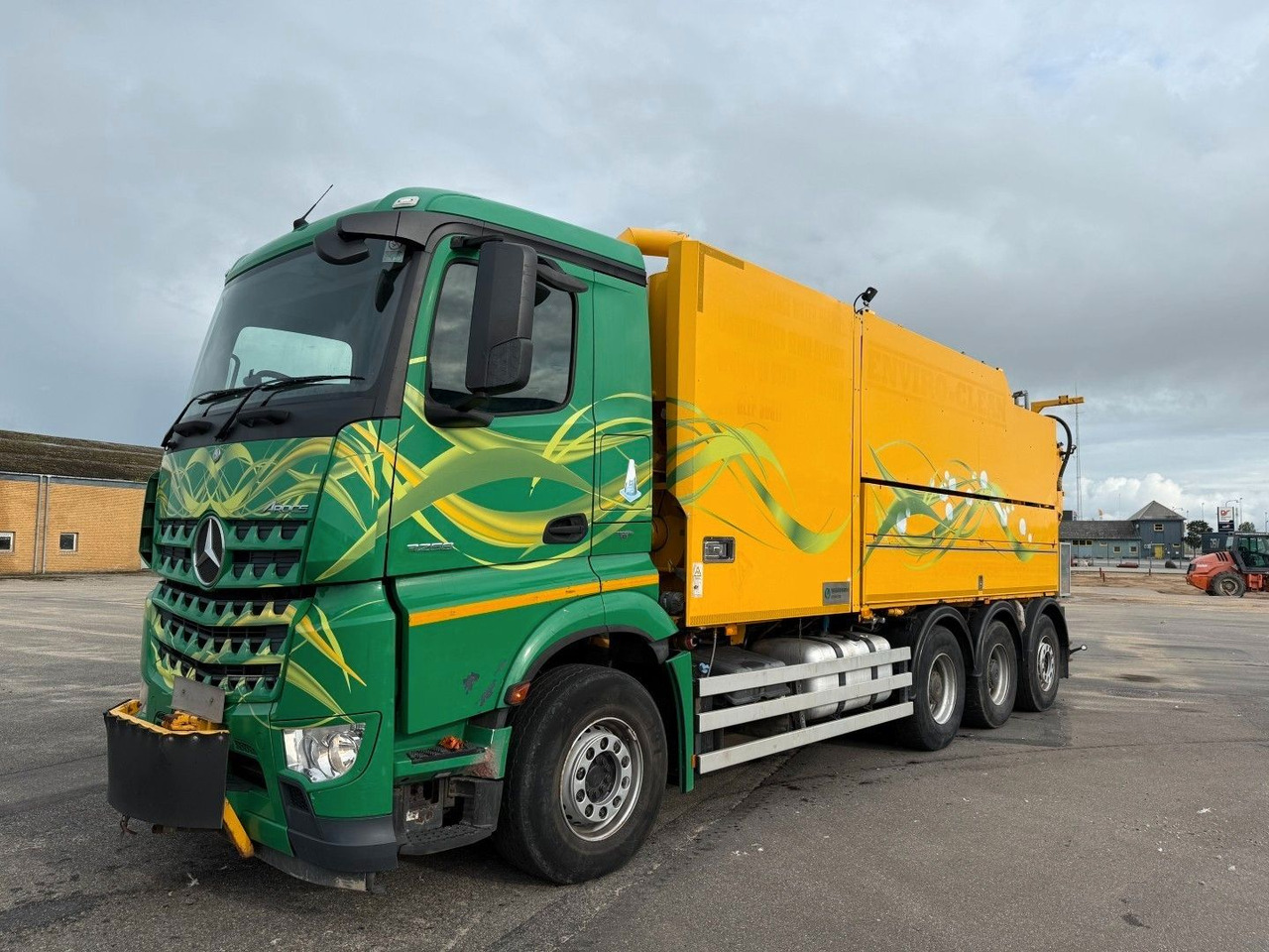 Mercedes-Benz 3258 RHD 8x4-4 Wiedemann Super 1000 Recycler - Kamion me vakuum: foto 2 Mercedes-Benz 3258 RHD 8x4-4 Wiedemann Super 1000 Recycler - Kamion me vakuum: foto 2