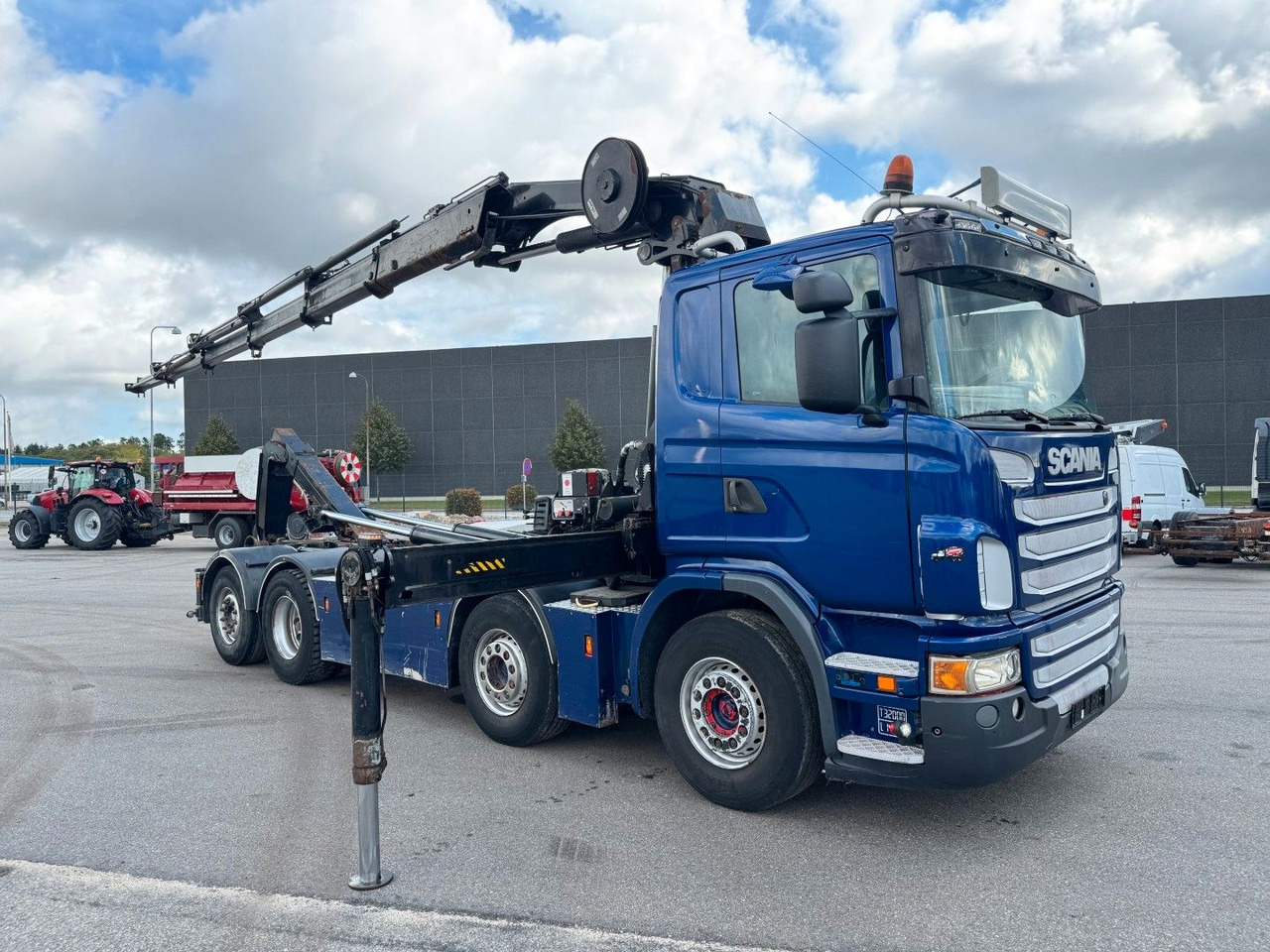 Scania G480 8x2*6 Hakenlift / Hiab 244 EP-5 Hipro - Kamion me vinç: foto 2 Scania G480 8x2*6 Hakenlift / Hiab 244 EP-5 Hipro - Kamion me vinç: foto 2