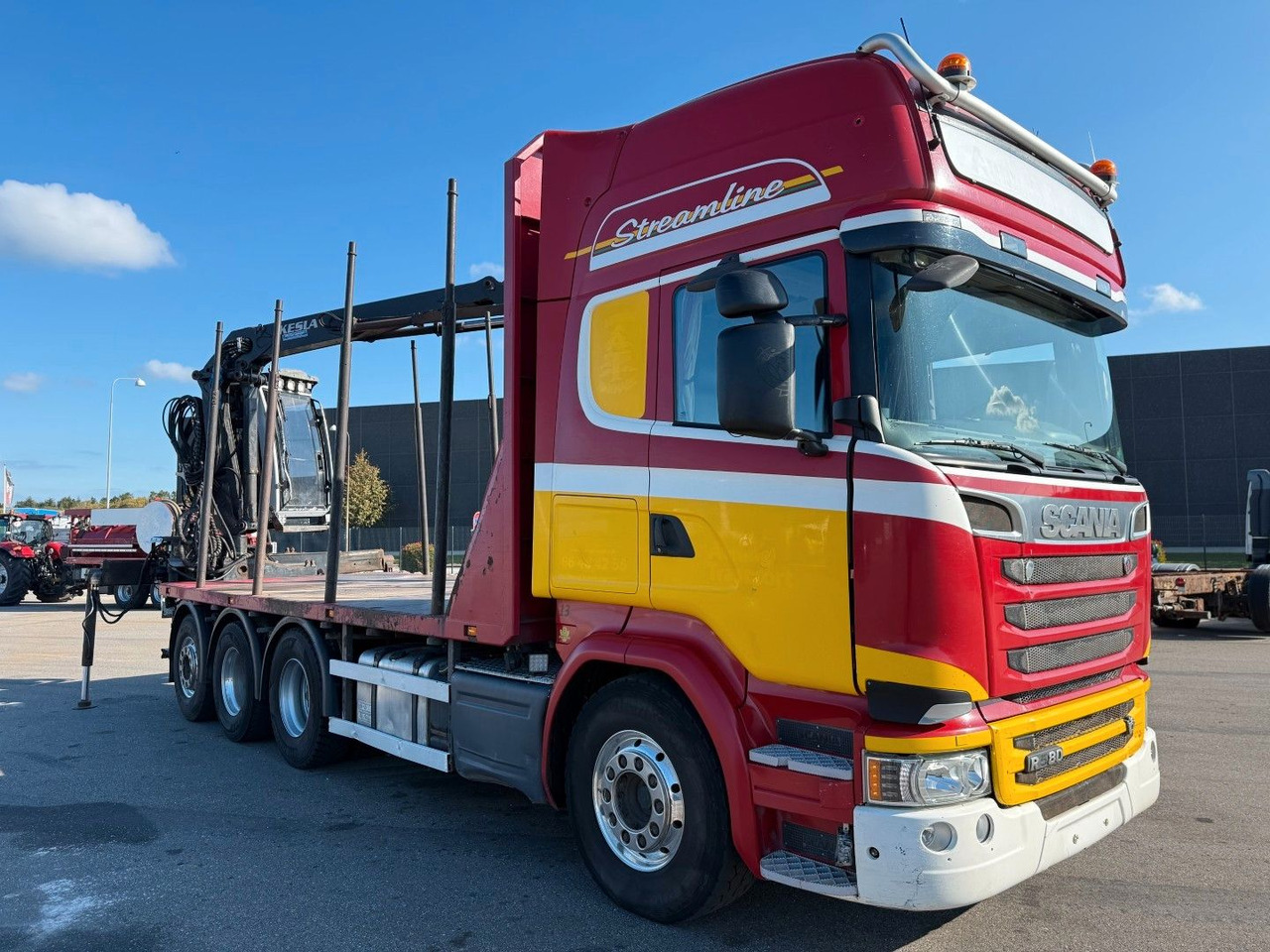 Scania R580 V8 8x4*4 Crane Kesla 21127 / Woodtransport - Kamion me vinç: foto 2 Scania R580 V8 8x4*4 Crane Kesla 21127 / Woodtransport - Kamion me vinç: foto 2
