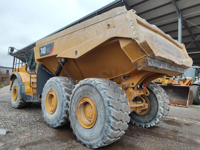 Caterpillar 740 - Shkarkues teleskopik: foto 1 Caterpillar 740 - Shkarkues teleskopik: foto 1