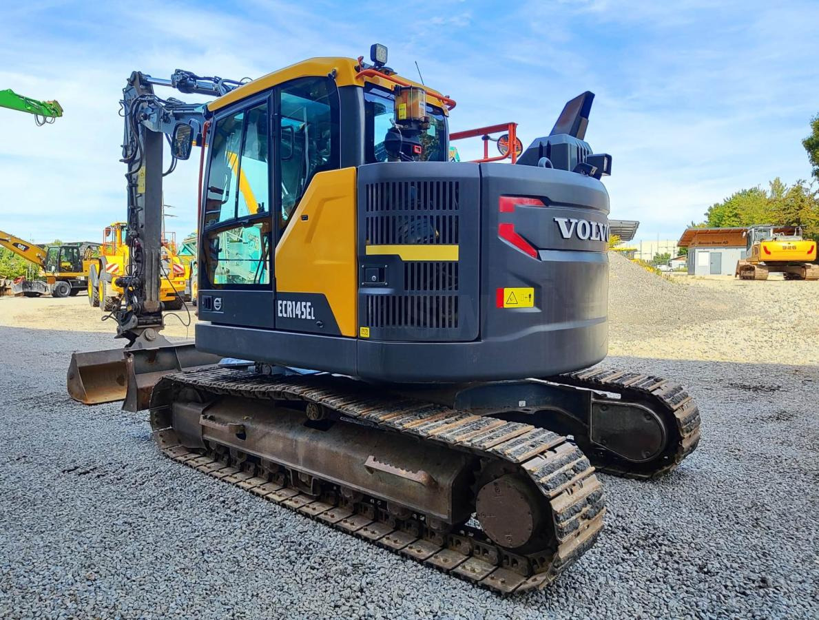 Volvo ECR145EL - Ekskavator me zinxhirë: foto 1 Volvo ECR145EL - Ekskavator me zinxhirë: foto 1