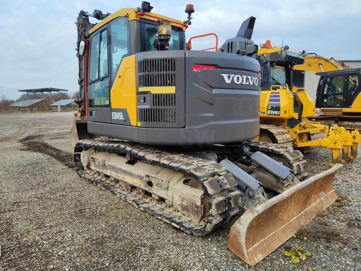 Volvo ECR145EL - Ekskavator me zinxhirë: foto 1 Volvo ECR145EL - Ekskavator me zinxhirë: foto 1