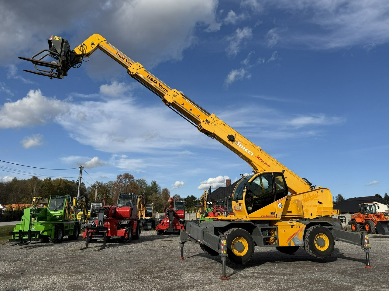 Dieci 2145 Pegasus HVL155 TL10 ROTO Ładowarka Teleskopowa Obrotowa - Ekskavator teleskopik: foto 1 Dieci 2145 Pegasus HVL155 TL10 ROTO Ładowarka Teleskopowa Obrotowa - Ekskavator teleskopik: foto 1