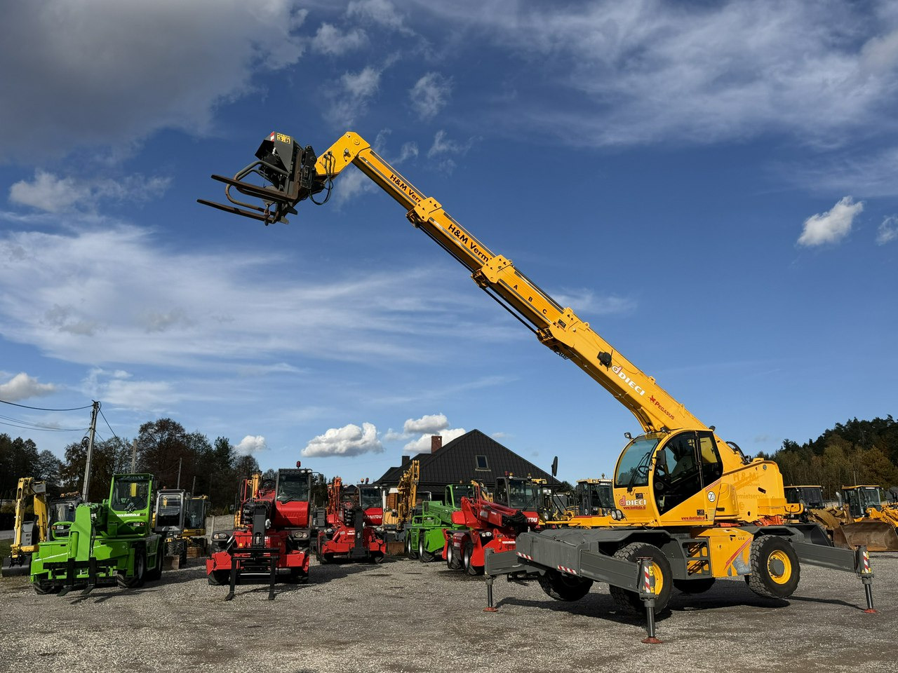 Dieci 2145 Pegasus HVL155 TL10 ROTO Ładowarka Teleskopowa Obrotowa - Ekskavator teleskopik: foto 5 Dieci 2145 Pegasus HVL155 TL10 ROTO Ładowarka Teleskopowa Obrotowa - Ekskavator teleskopik: foto 5