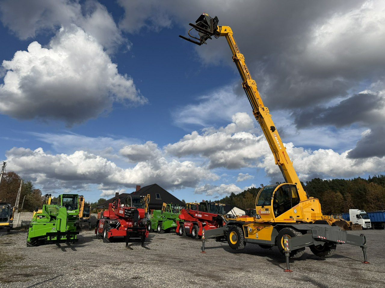 Dieci 2145 Pegasus HVL155 TL10 ROTO Ładowarka Teleskopowa Obrotowa - Ekskavator teleskopik: foto 3 Dieci 2145 Pegasus HVL155 TL10 ROTO Ładowarka Teleskopowa Obrotowa - Ekskavator teleskopik: foto 3